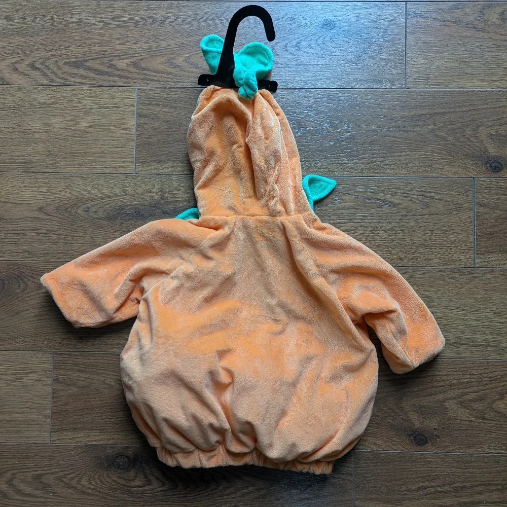 Hyde & Eek! Pumpkin Pullover Costume With Hood 0-6M NWT